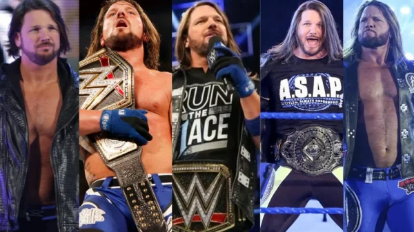 8 años de AJ Styles en WWE