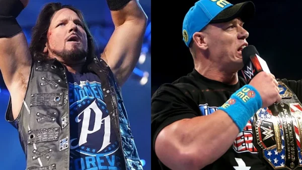 AJ Styles busca enfrentarse una última vez ante John Cena