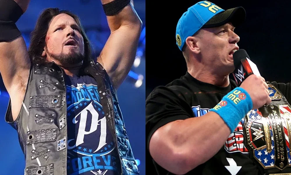 AJ Styles busca enfrentarse una última vez ante John Cena