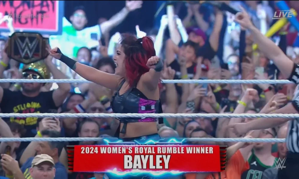 Bayley gana en Royal Rumble 2024