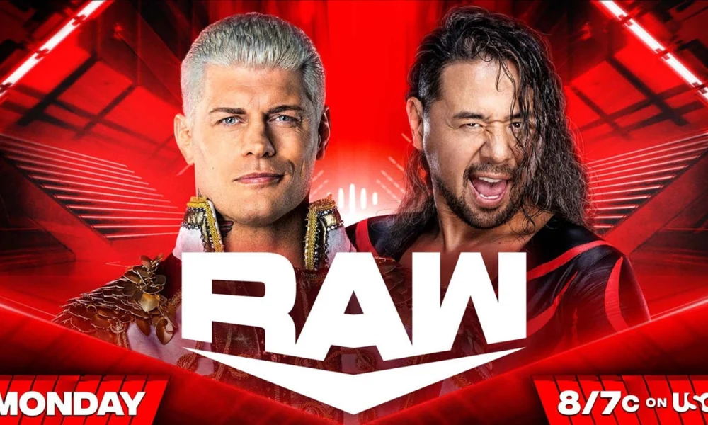 Cody Rhodes - Shinsuke Nakamura - RAW