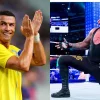 Undertaker aparece en un partido de Cristiano Ronaldo