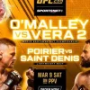 UFC 299: Previa y horarios y dónde ver el evento