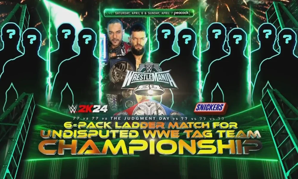 WrestleMania XL - The Judgment Day - Finn Bálor - Damian Priest