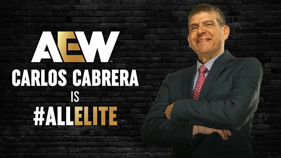 Carlos Cabrera firma oficialmente por AEW