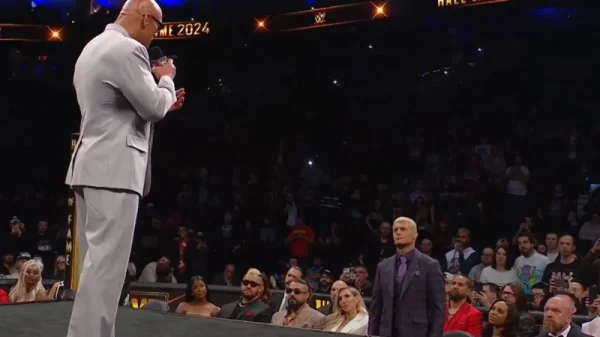 The Rock - Cody Rhodes - Hall of Fame 2024