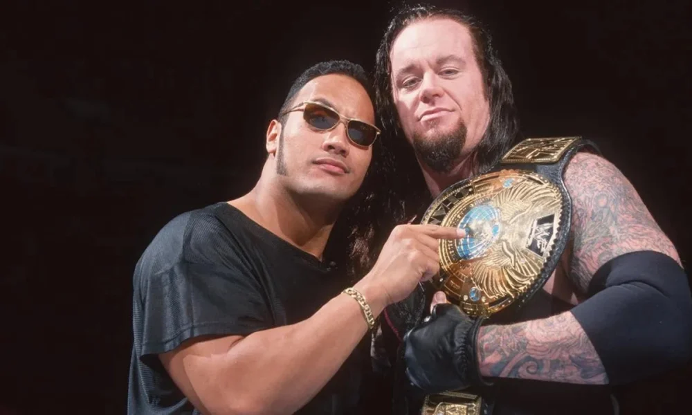 The Rock - The Undertaker - WWF