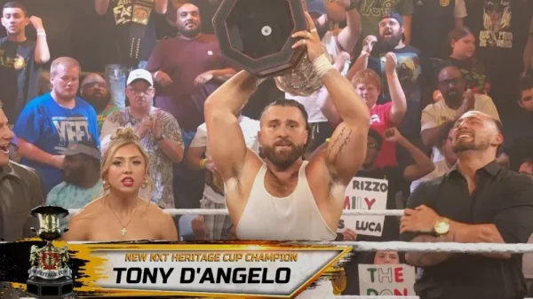 Tony D'Angelo es el nuevo campeón NXT Heritage Cup