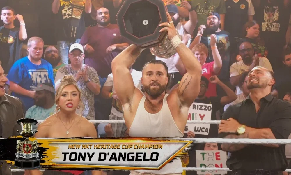Tony D'Angelo es el nuevo campeón NXT Heritage Cup
