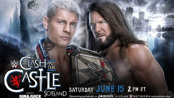 Cody Rhodes - AJ Styles - Clash at the Castle