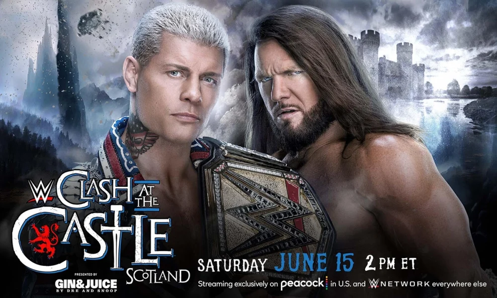 Cody Rhodes - AJ Styles - Clash at the Castle