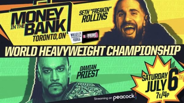 Damian Priest vs. Seth Rollins confirmado para Money in the Bank