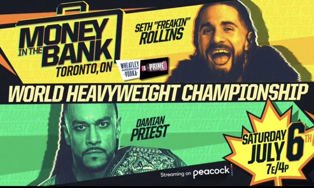 Damian Priest vs. Seth Rollins confirmado para Money in the Bank