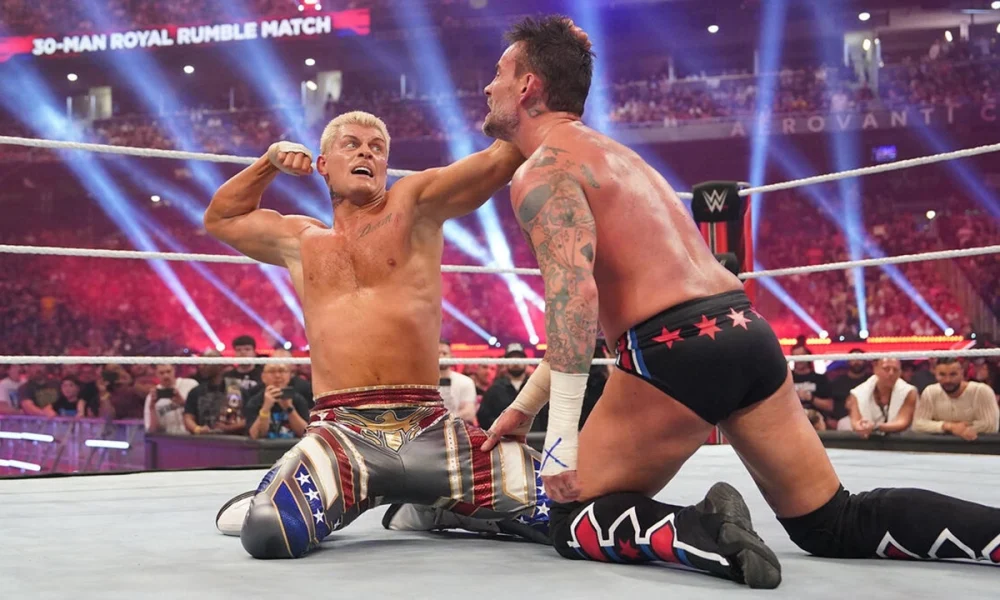 Cody Rhodes - CM Punk - Royal Rumble 2024