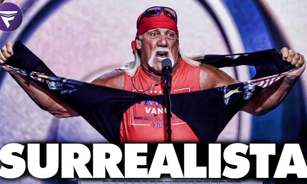 La SURREALISTA PROMO de Hulk Hogan sobre Trump