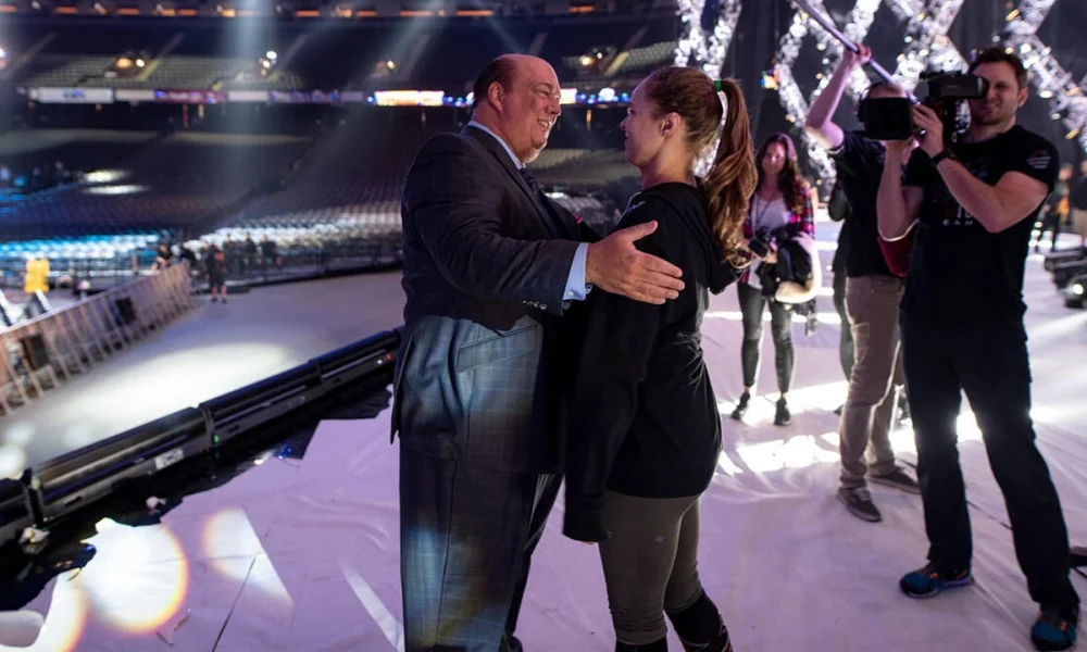 Paul Heyman - Ronda Rousey