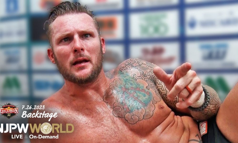 Shane Haste firma un nuevo contrato con NJPW